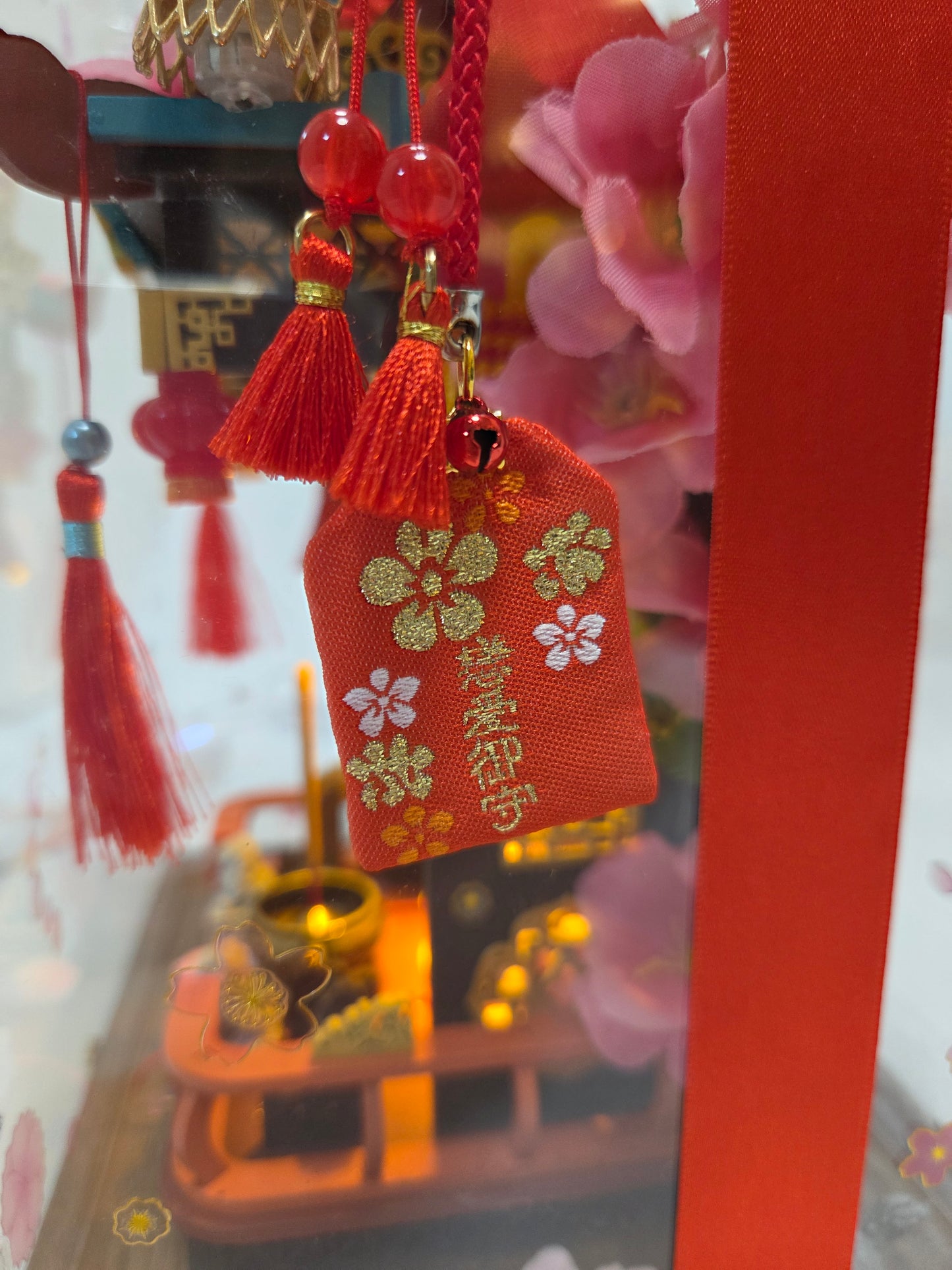 桃花仙娘迷你神龕USB供燈