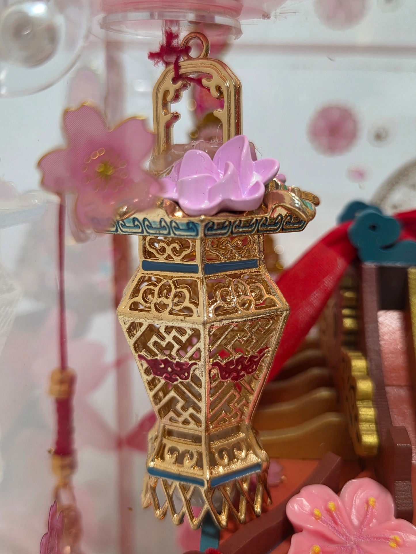 桃花仙娘迷你神龕USB供燈