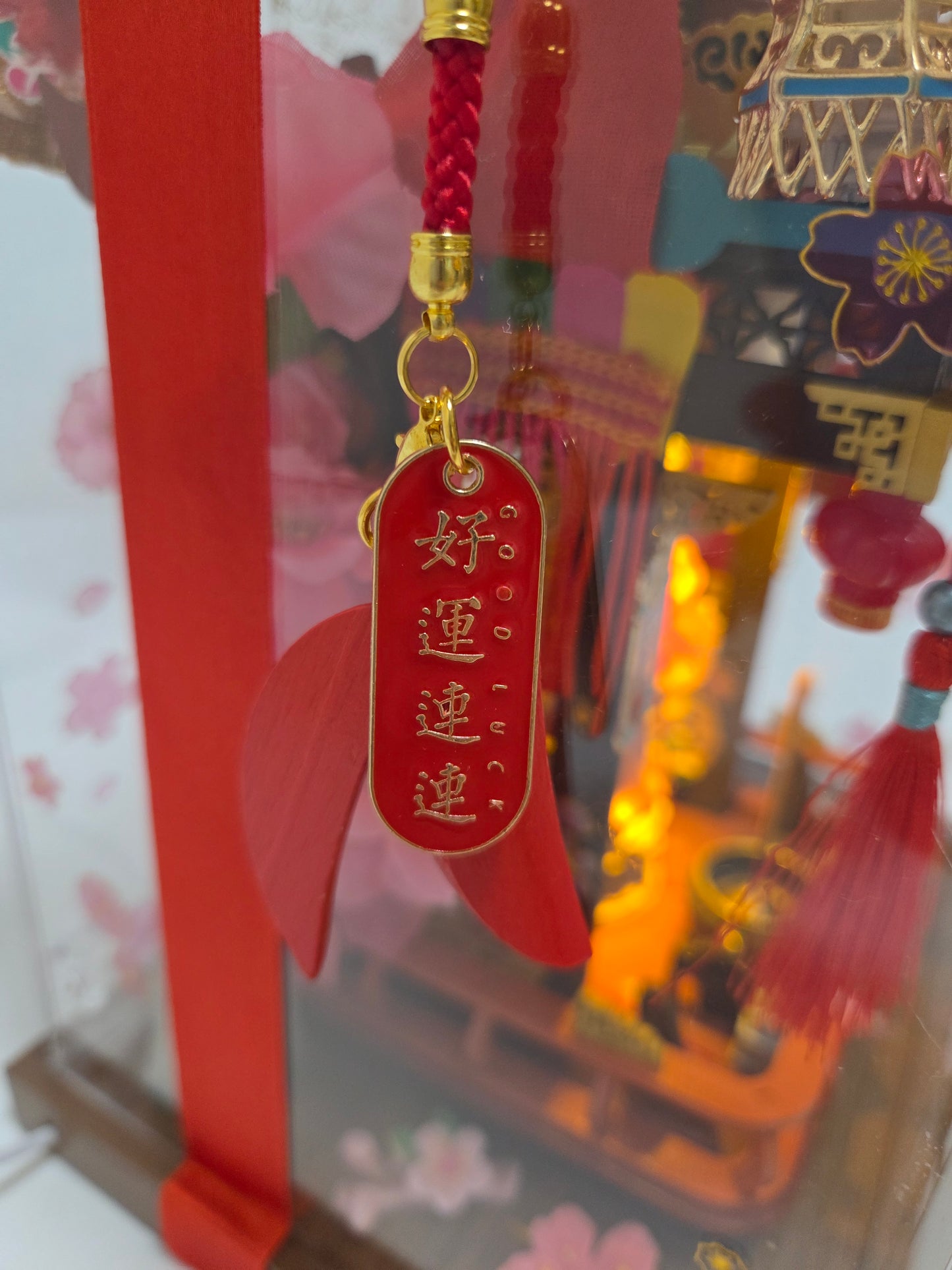 桃花仙娘迷你神龕USB供燈