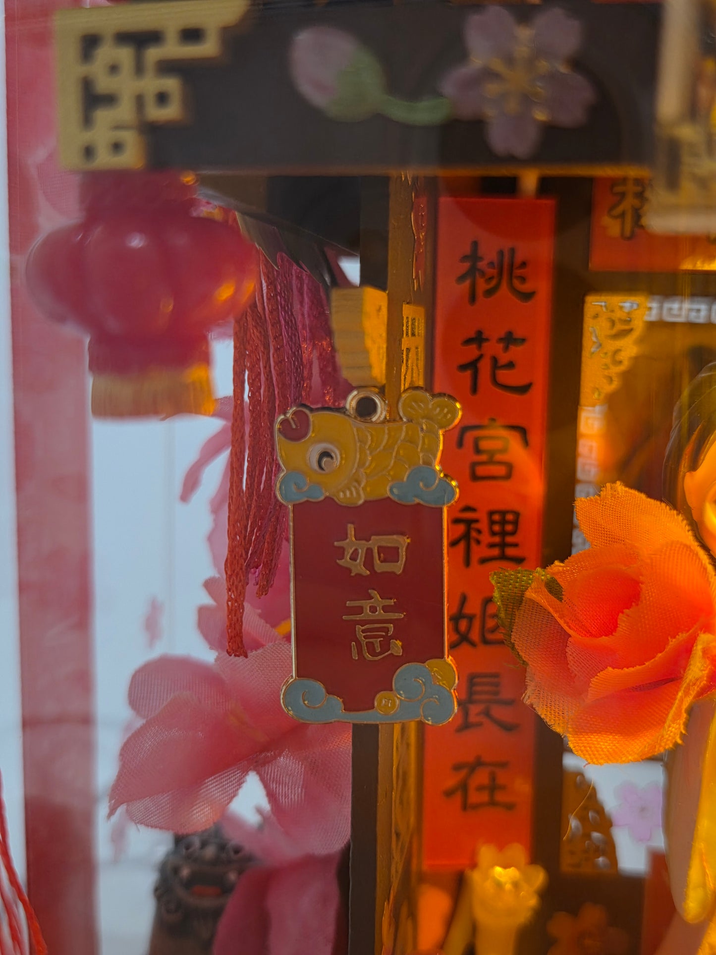 桃花仙娘迷你神龕USB供燈