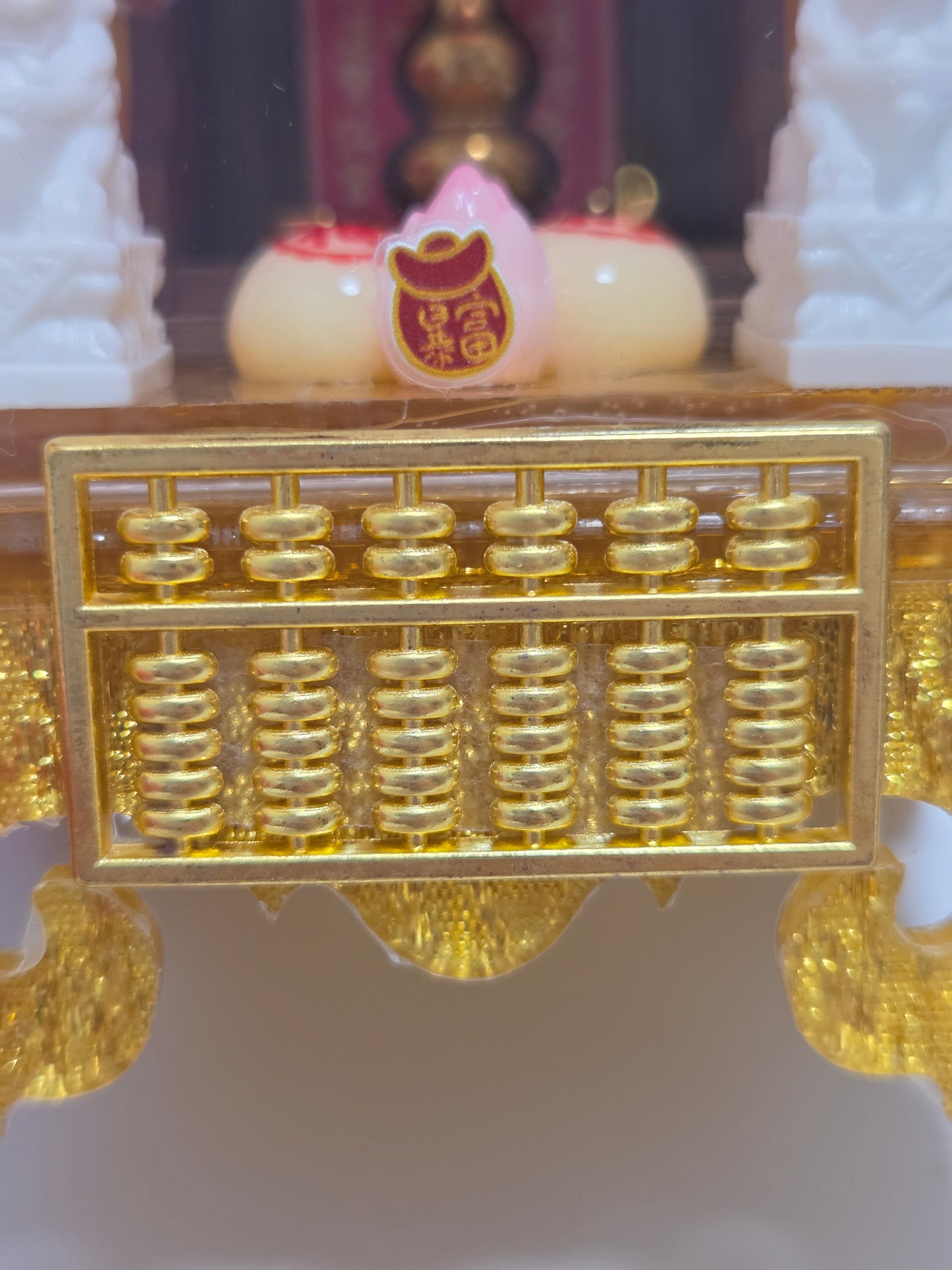 迷你地主公公神檯可愛擺件